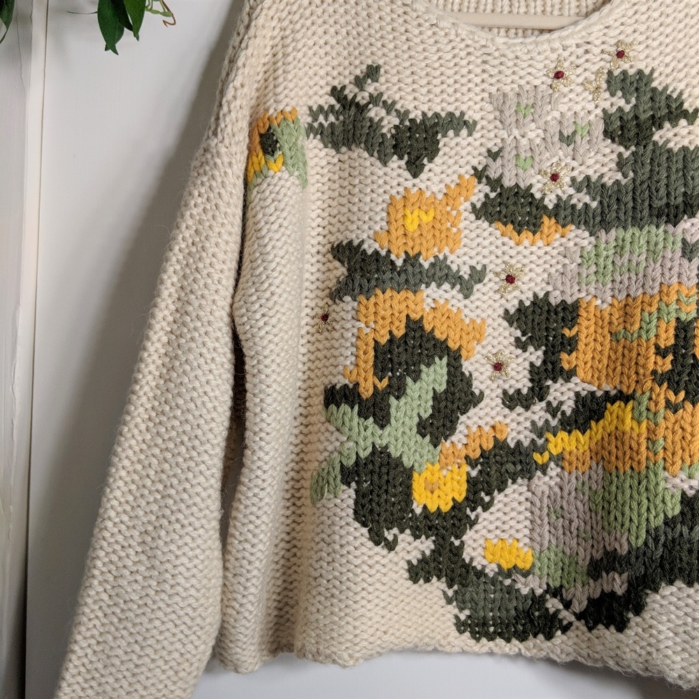 Anthropologie Mes Demoiselles Apennine Sweater EUC